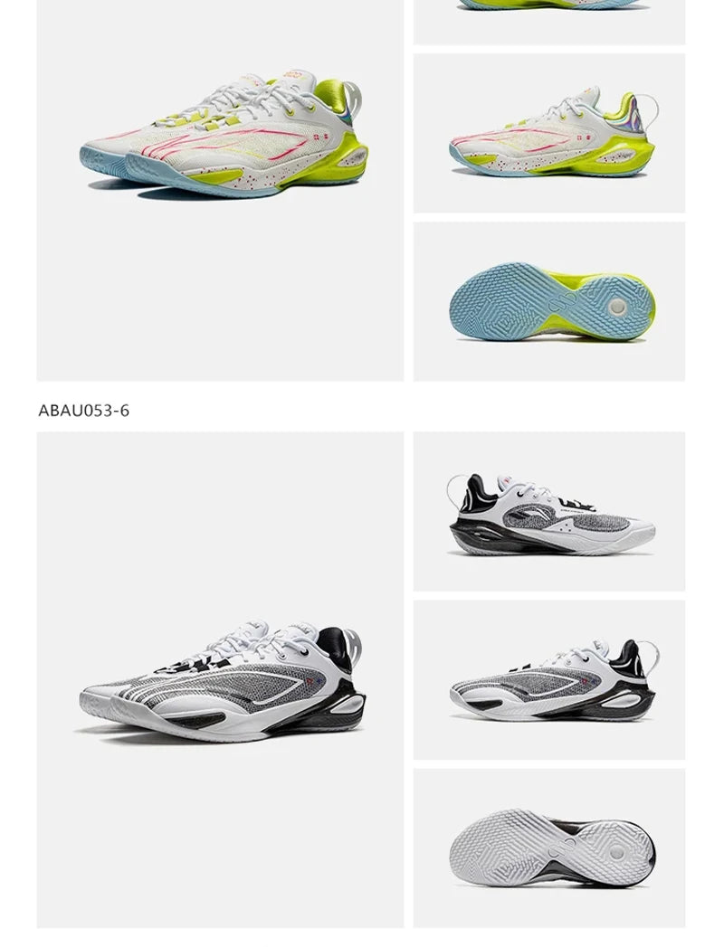 Li-Ning Men's SPEED XI Professional Basketball Shoes BOOM Cushion Stable Sneakers LiNing Sports Shoes ABAU053