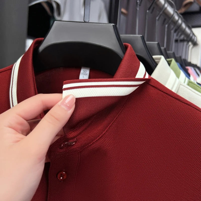 Men's Premium Cotton Polo Shirt | Embroidered Classic Fit