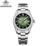 ADDIESDIVE Luxury Men's Automatic Watch Sapphire Glass Japan 8215 Mechanical Watch BGW9 Super Luminous Men Analog Watches AD2533