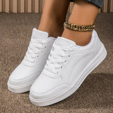 Baasploa Women’s Leather Platform Sneakers