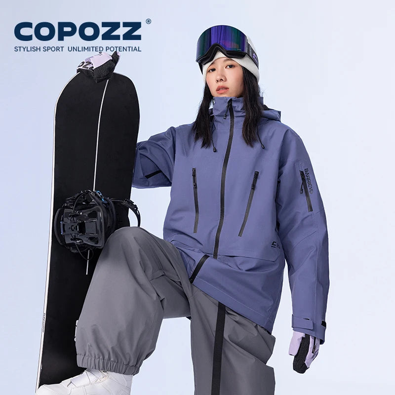 High-Performance Waterproof Ski & Snowboard Jacket