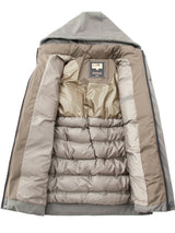 Men's Premium Hooded Puffer Jacket | Outdoor Warmth