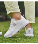 Men's Golf Sneakers Quick-Lace Casual Outdoor Shoes