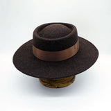 Wool Felt Fedora & Boater Hat – Wide Brim, Unisex
