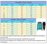 Woman Tracksuit Two Piece Set Winter Warm Hoodies+Pants Pullovers Sweatshirts Female Jogging Woman Clothing Sports Suit Outfits