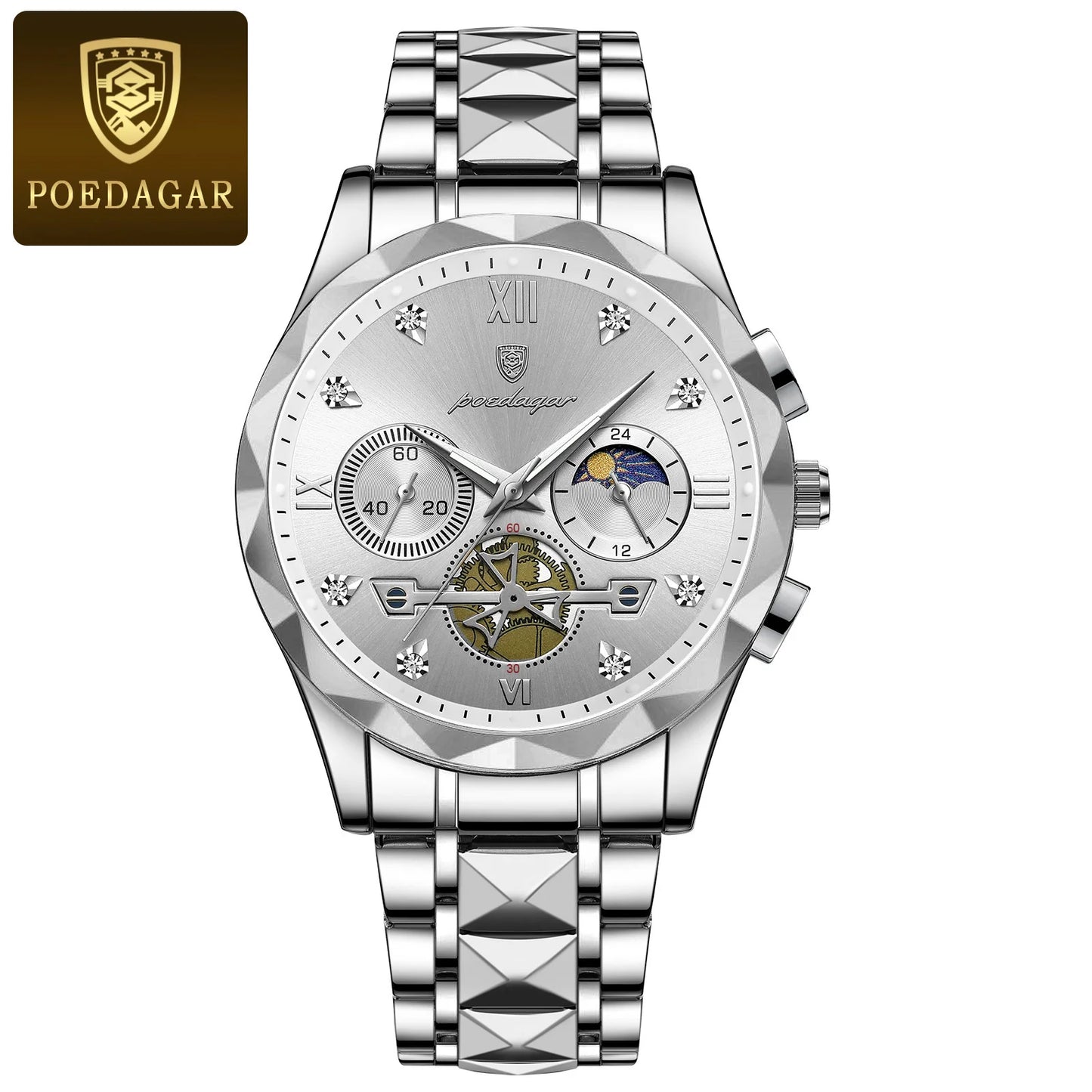 POEDAGAR 996 Men's Luxury Chronograph Watch