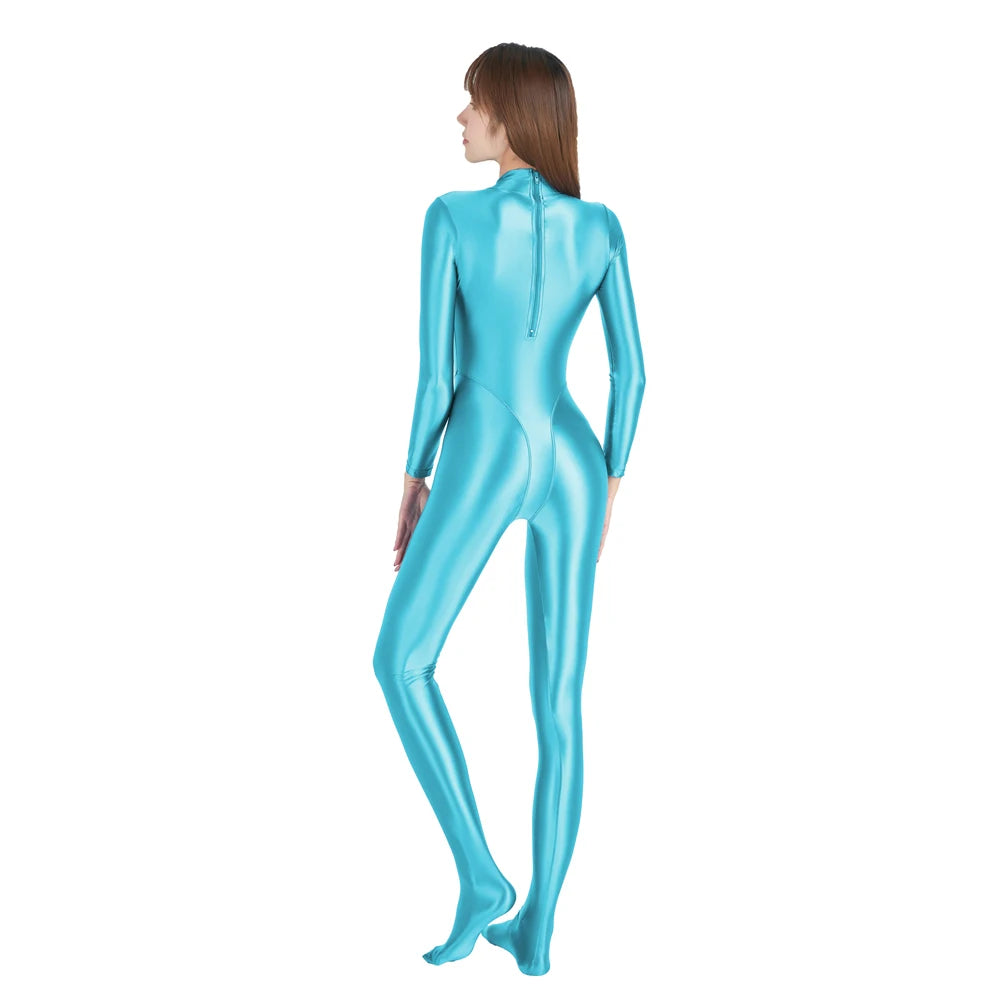 Glossy Full-Body Catsuit