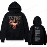 Tupac 2Pac Graphic Fleece Hoodie for Men
