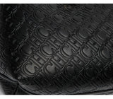 CH Fashion Brand Women's Handbag Large Capacity Casual Diagonal letter Silver Fox Is PU Leather Shoulder Bag