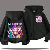 Demon Hunters Kids' Hooded Zip Jacket