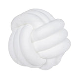 Handmade Knot Ball Throw Pillow – Soft Velvet Cushion