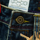 22oz Selvedge Denim Jeans – Loose Straight Leg, 100% Cotton