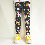 Girls' Floral Cartoon Fashion Leggings