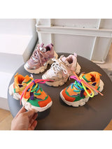 Kids’ Autumn Colorful Casual Sneakers
