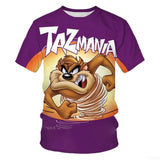 3D Anime Animal Print T-Shirt