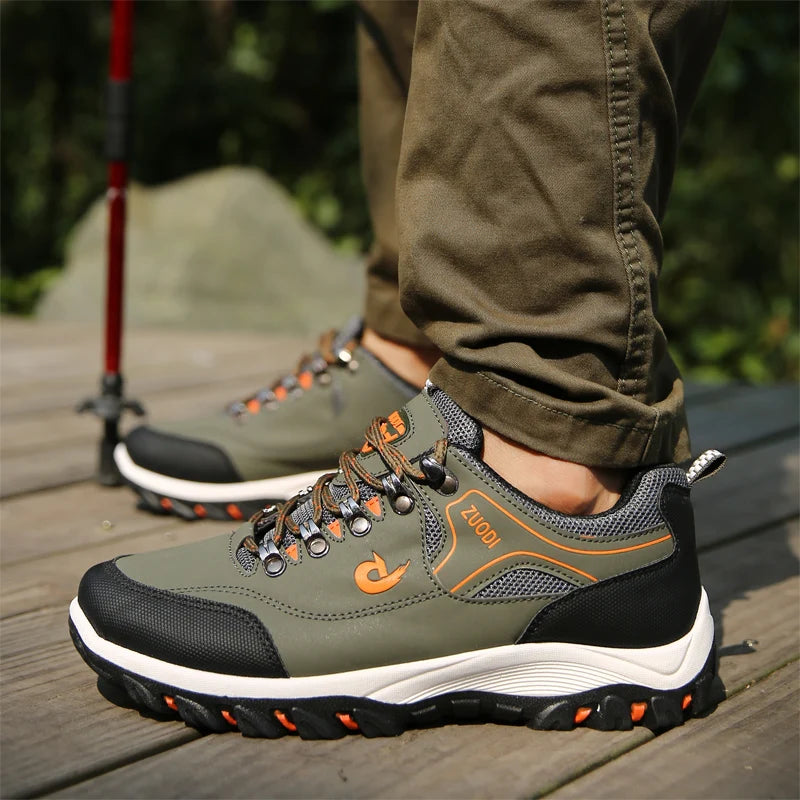 SNORW Men's Microfiber Casual Sneakers | All-Season Style