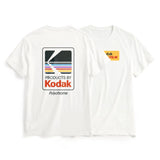 Kodak Polychrome Rainbow Graphic Tee — Unisex Vintage Retro Cotton T-Shirt