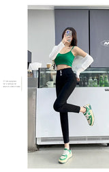 Women's High Waist Stretch Jeans – Slim Denim Pants