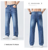 Men's Lightweight Straight-Leg Jeans