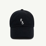 Monogram Cotton Baseball Cap – Hand-Embroidered Dad Hat