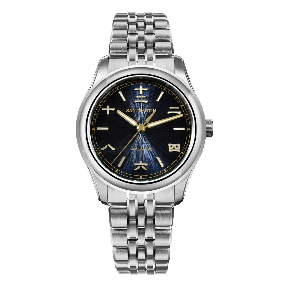 San Martin SN0144CG 39mm JianZhan Enamel Dial Automatic Watch