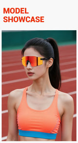 Kapvoe Fashion Sunglasses for Men Photochromic Runnning Glasses Light-Weight Cycling Glasses Bike Women UV400 Hiking Eyewear