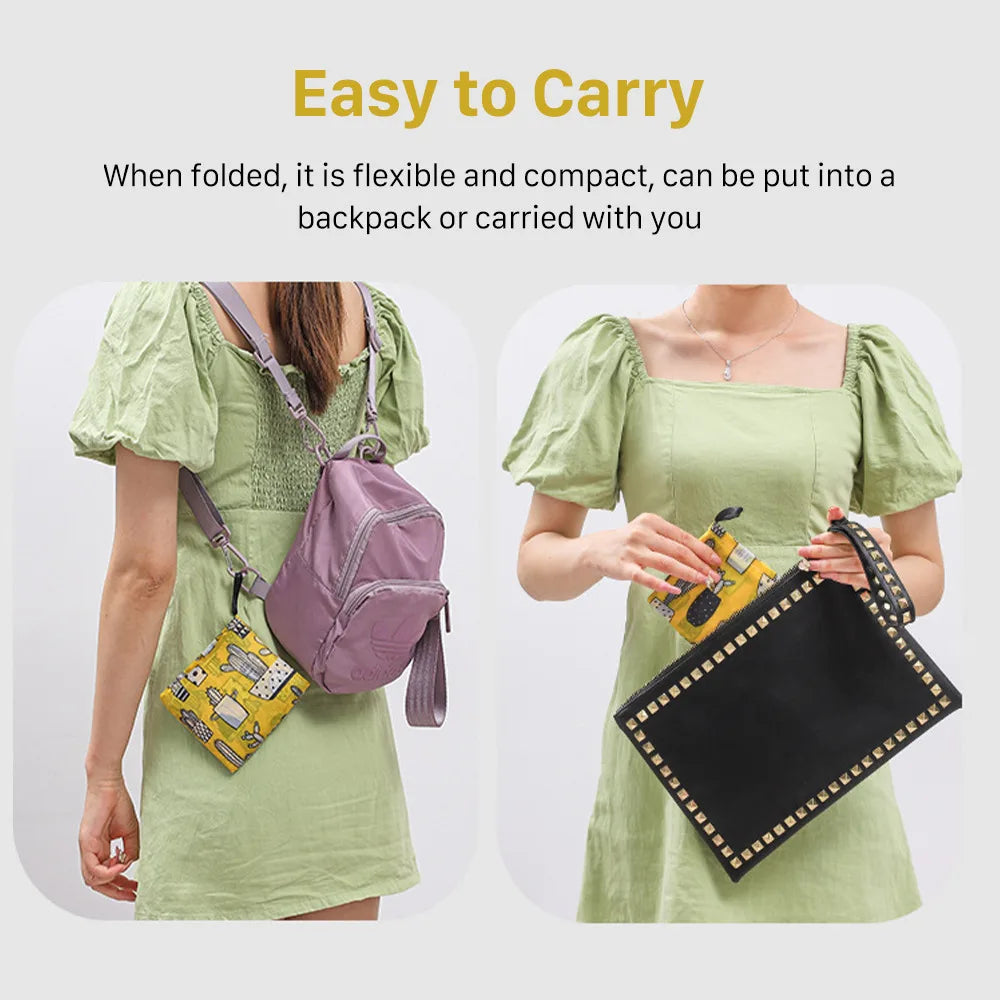 Foldable Reusable Shopping Bag – Eco-Friendly Tote