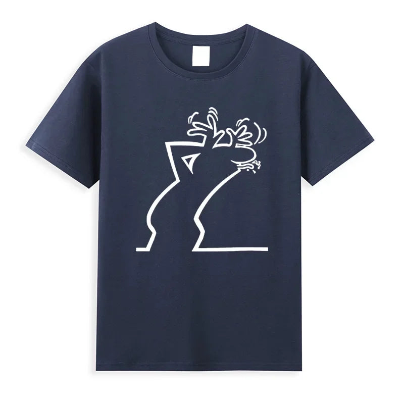 Men’s Graphic Cotton Crewneck Tee
