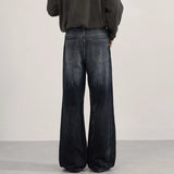 Men's Blue-Gray Relaxed Fit Jeans