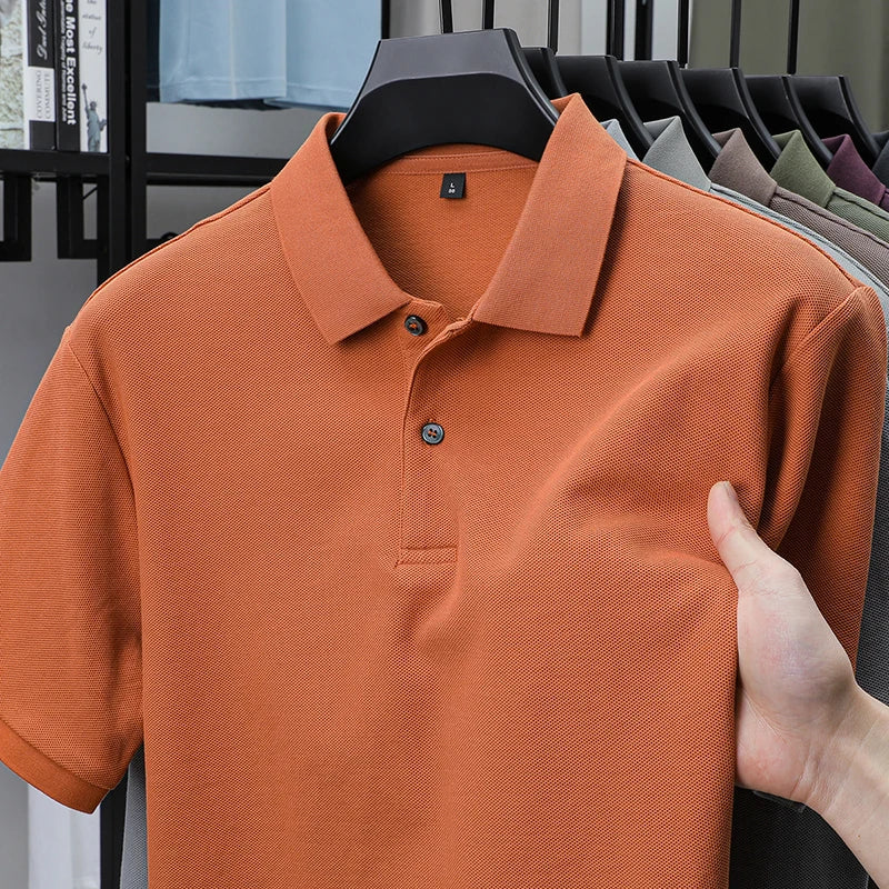 Premium 100% Cotton Polo Shirt for Men | Smart Casual
