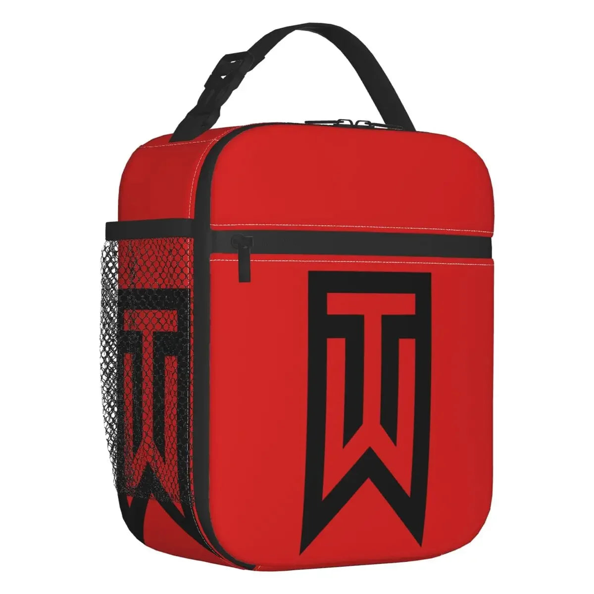 Custom Golf Logo Reusable Lunch Bag Warm Cooler Insulated Lunch Box with Pocket for Men Women Student School Trip Picnic