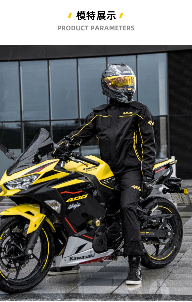 SULAITE All-Weather Moto Rain Suit | Men & Women