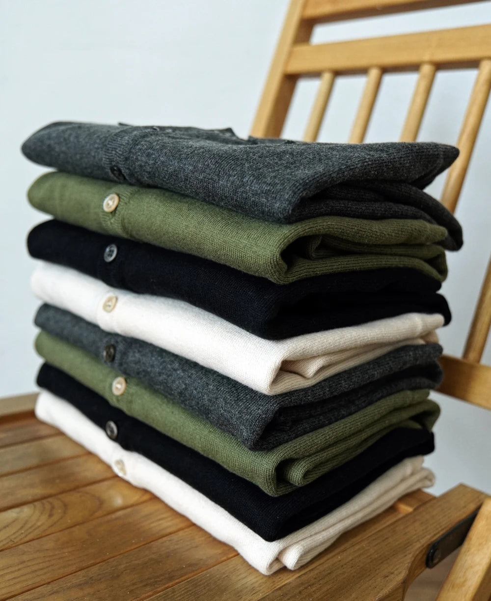 SauceZhan Knit Polo Shirt – Men's Cotton Summer Tee