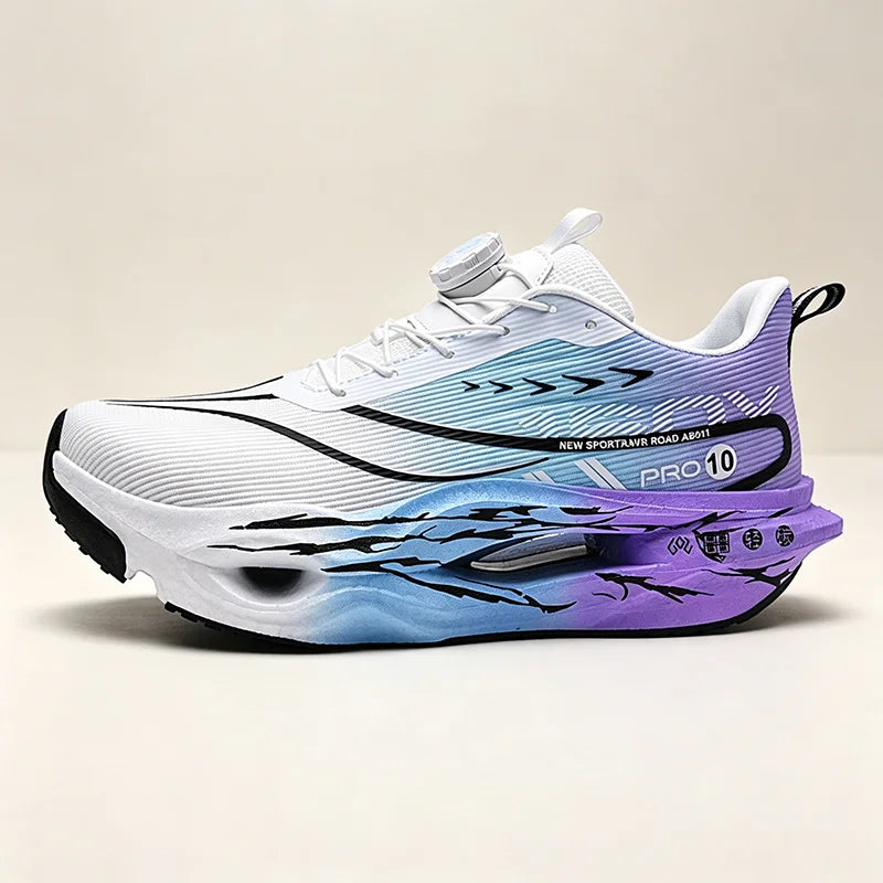 LETCOMFIT Unisex Breathable Running Sneakers — Wide Fit, Cushioned, Anti-Odor