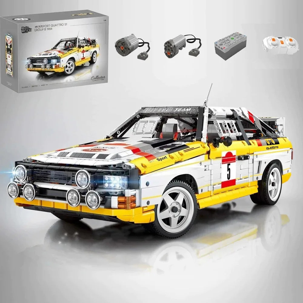 Retro Rally Car Building Set | 3,887 Pieces