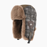 Unisex Winter pilot Thickened Plush Ear-Flap Hat men ski cap winter hat windproof bomber Trendy Patchwork Aviator Trapper cap