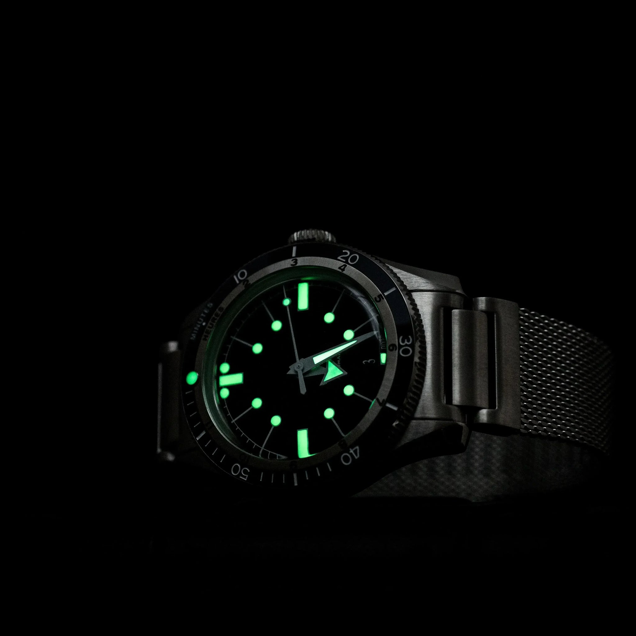 IX&DAO IPOSE 2025 New 5303 Men's Automatic Mechanical Watch PT5000 Sapphire Stainless Steel Diving 20Bar Luminous C3 Watches for