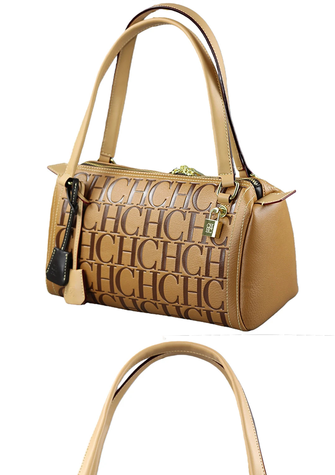 CH Niche Brand Women's Bucket Bag New Large Capacity Letter Print Design 2026 New Women's Classic Handbag