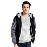 New Men's Hoodies Jacket Winter Thick Warm Fleece Zipper Hoodies Coat Casual Tracksuit Sportwear Male Sweatshirts M~ 5XL