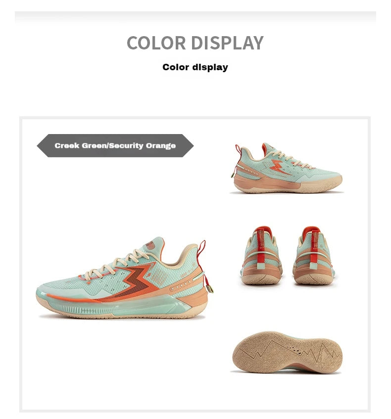 361 Degrees BIG3 5.0 Quick Men Basketball Shoes Cushion Bounce Wearable Breathable Stable Support Comfort Male Sneaker 672431118