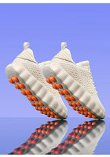 ClaWave Unisex Massage Cushioning Running Sneakers — Breathable Knit, Non-Slip