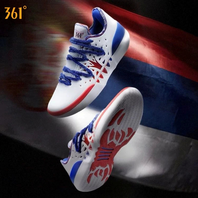 361 Degrees Joker 2 New trendy Men Basketball shoes Nikola Jokic Breathable Anti-slip Wear-resistant Stable Sneakers 672621111