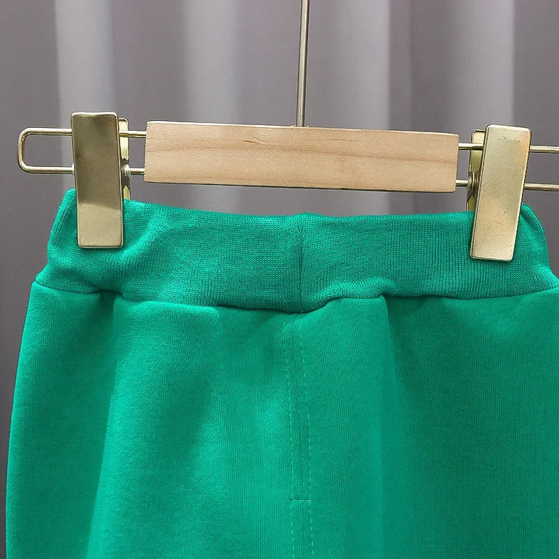 3pcs Set Kids Boys Clothes Baseball Coat+T-Shirt+Pant Spring Autumn Letter Print Sweatshirts Black Sports Casual Outfits Clothes