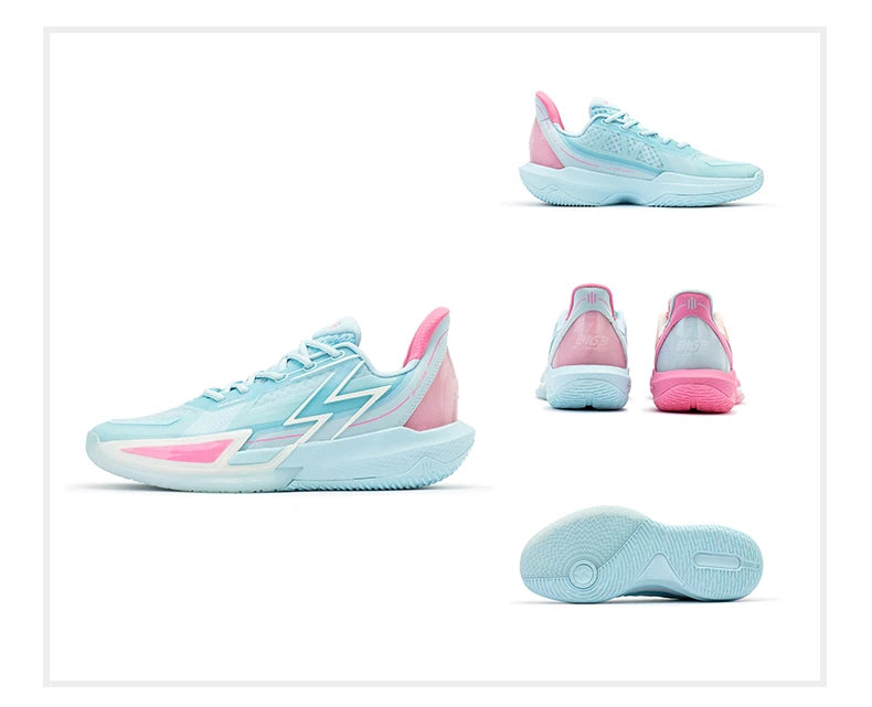 361 Degrees BIG3 4.0 Quick Men's Basketball Sports Shoes Wear-Resistant Non-Slip Mesh Breathable Low-Cut Sneaker Male 672321105