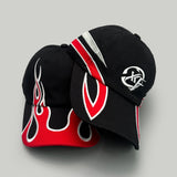 Flame Blade Embroidered Baseball Cap | Unisex