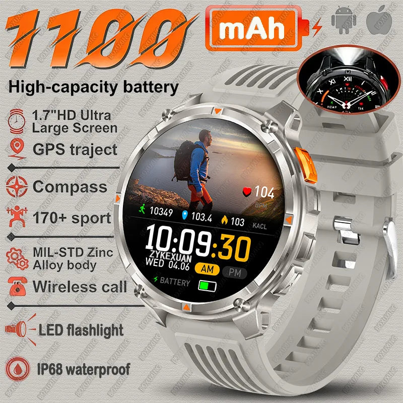 T-REX3 Ultra 1100mAh GPS Smart Watch for Men