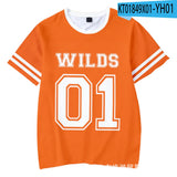 Cosplay The Foxhole Court Palmetto State Foxes Lacrosse Jersey WILDS MINYARD JOSTEN Short Sleeve T Shirt for Men Boy Oversized