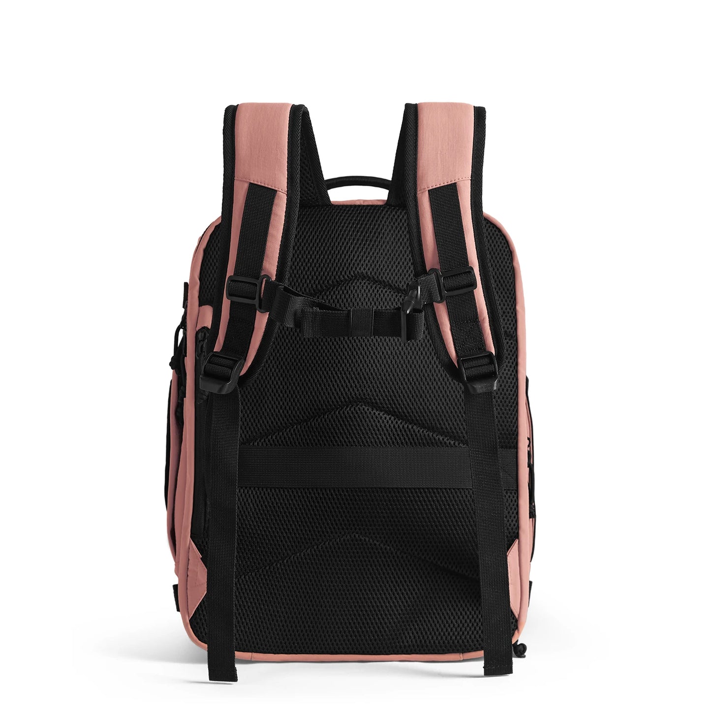 BAGSMART Men Women Travel Backpack with Shoe Compartment Airplane Compression Backpack Waterproof Anti‑theft Cabin Bag