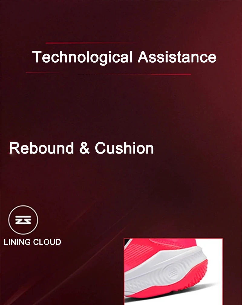 Li-Ning Unisex GLADIATOR Ⅱ Badminton Training Shoes Cushion Rebound LiNing Men Women Stable Support Sneakers AYTV017