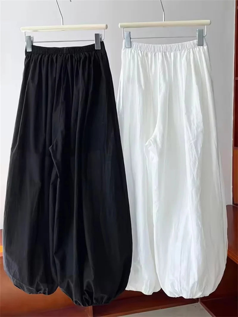 Women's High-Waist Loose Lantern Pants